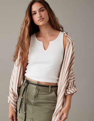 AE Notch Neck Tank Top