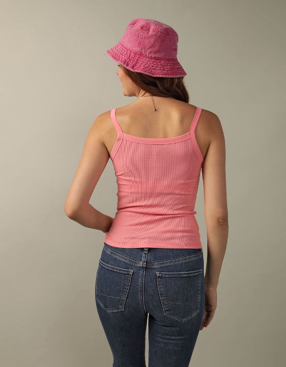 AE Cropped Classic Tank Top