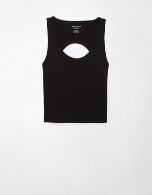 Женские топы American Eagle AE Open-Back Tank Top — фото 4