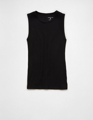 AE Plush High Neck Tank Top