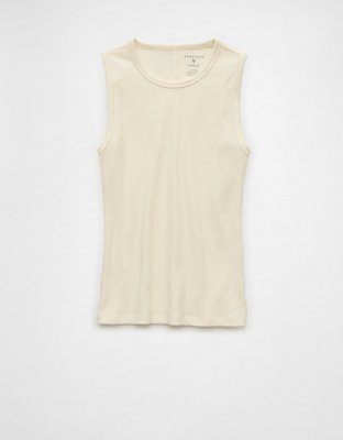 AE Plush High Neck Tank Top
