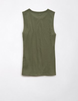 AE Plush High Neck Tank Top