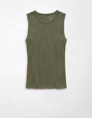 AE Plush High Neck Tank Top