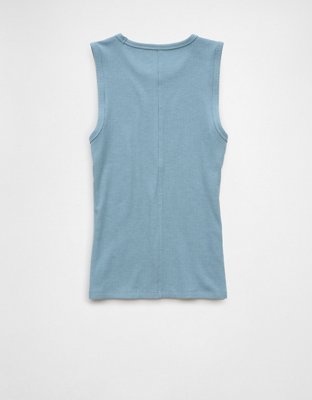 AE Plush High Neck Tank Top