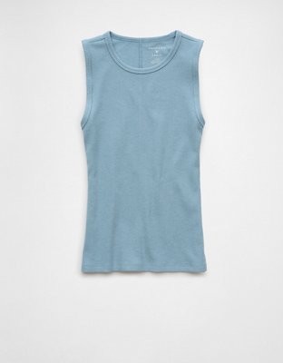 AE Plush High Neck Tank Top