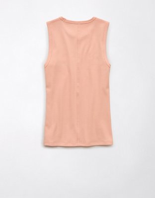 AE Plush High Neck Tank Top