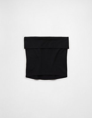 Bustier tubulaire rabattable en tricot tendance AE