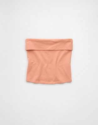 AE It Knit Foldover Tube Top
