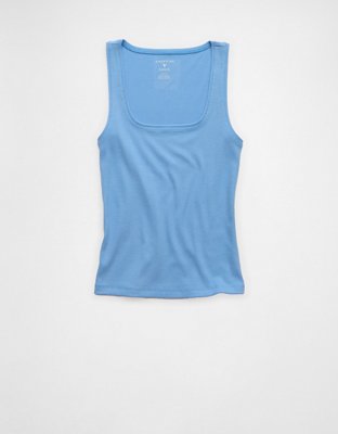 AE Square Neck Plush Tank Top