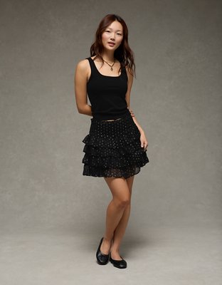 AE Square Neck Plush Tank Top
