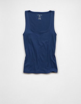 AE Square Neck Plush Tank Top