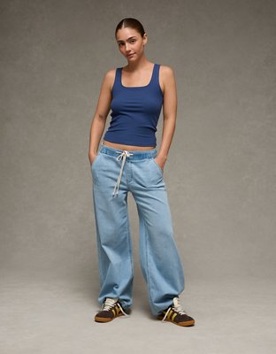 AE Square Neck Plush Tank Top