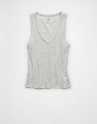 AE V-Neck Boyfriend Tank Top | American Eagle