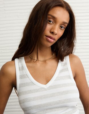 AE V-Neck Tank Top | American Eagle