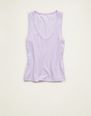 AE V-Neck Boyfriend Tank Top