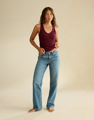 AE V-Neck Boyfriend Tank Top