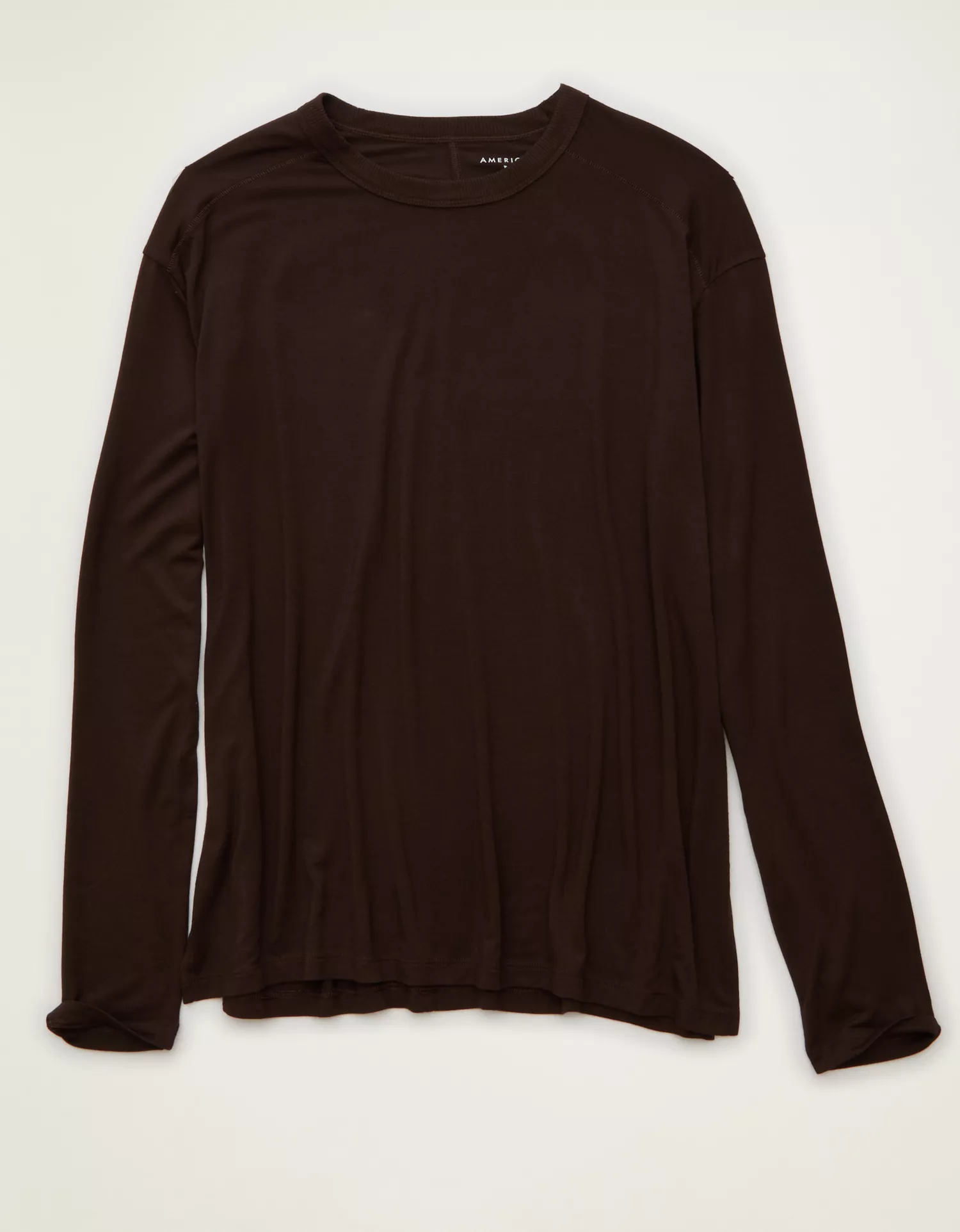 AE Soft & Sexy Relaxed Fit Long-Sleeve T-Shirt - thumbnail 3