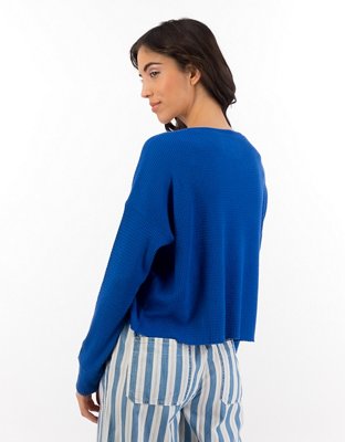 Женские футболки American Eagle AE Soft & Sexy Plush Cropped Long-Sleeve T-Shirt — фото 2