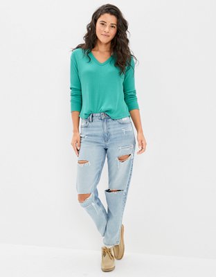 AE Long-Sleeve Plush T-Shirt