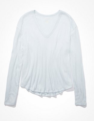 AE Long-Sleeve Plush T-Shirt