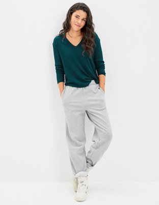 AE Long-Sleeve Plush T-Shirt