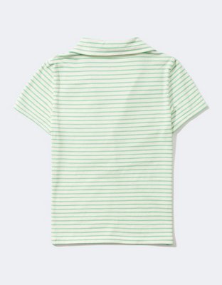 AE Ruched Polo Shirt