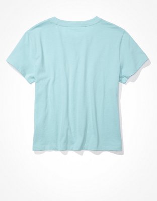 Женские футболки American Eagle AE Classic Crew Neck Tee — фото 4