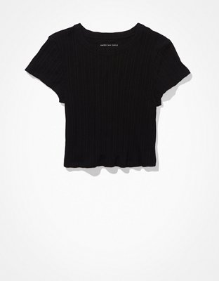Женские футболки American Eagle AE Cropped Baby Tee — фото 3
