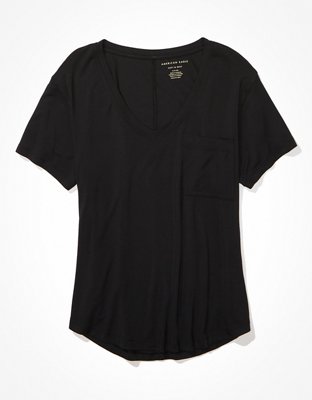 AE Soft & Sexy V-Neck Pocket Tee