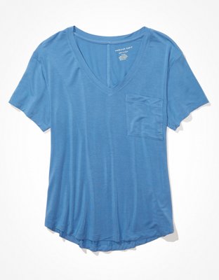 AE Soft & Sexy V-Neck Pocket Tee