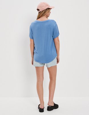 AE Soft & Sexy V-Neck Pocket Tee