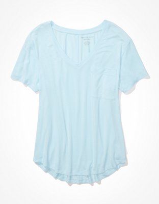 AE Soft & Sexy V-Neck Pocket Tee