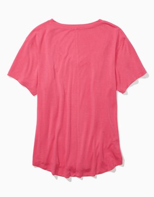 AE Soft & Sexy V-Neck Pocket Tee | American Eagle