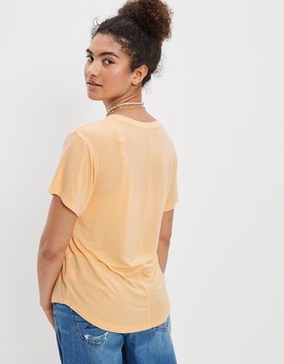 AE Soft & Sexy V-Neck Pocket Tee