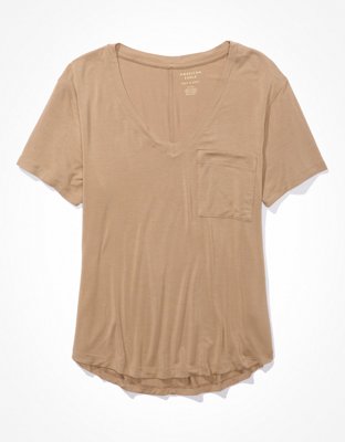 AE Soft & Sexy V-Neck Pocket Tee