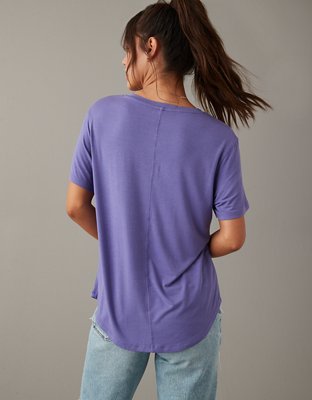AE Soft & Sexy V-Neck Pocket Tee