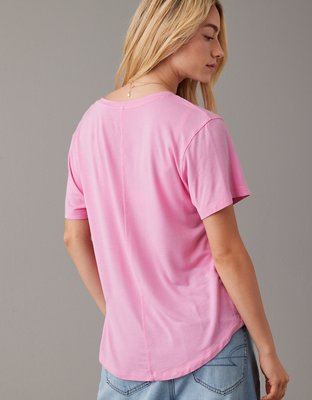 AE Soft & Sexy V-Neck Pocket Tee