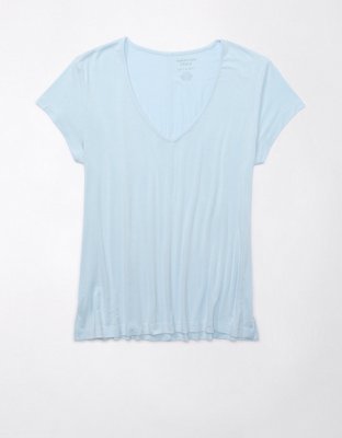 AE Soft & Sexy Short-Sleeve Ribbed Tee