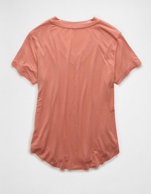 AE Soft & Sexy Oversized V-Neck T-Shirt