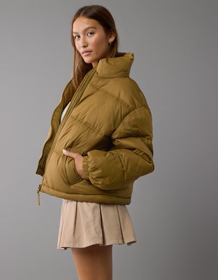 American eagle puffer jackets on sale