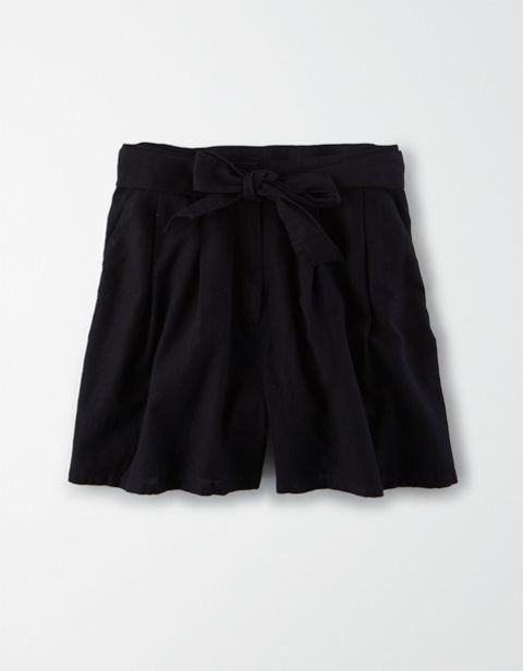 Женские брюки American Eagle AE Studio Tie Waist Short