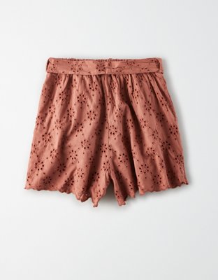 Женские брюки American Eagle AE Studio Eyelet Short — фото 2