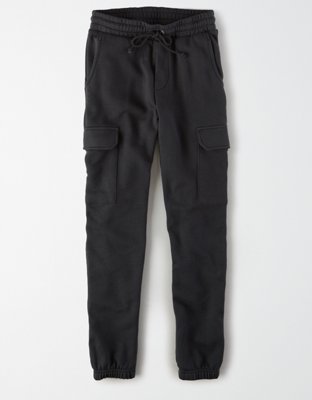 ae gridback fleece jogger