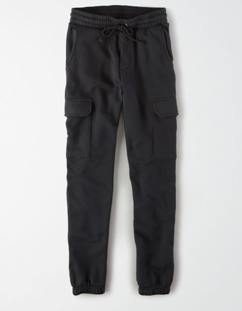 Женские брюки American Eagle AE Studio Fleece Cargo Jogger