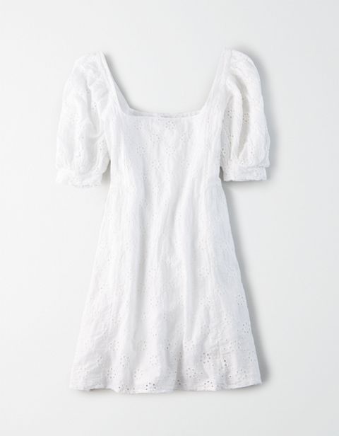 Женские платья American Eagle AE Studio Puff Sleeve Mini Dress