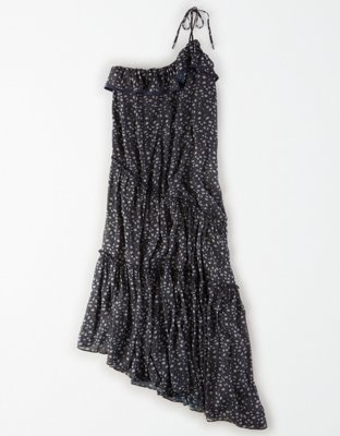Женские платья American Eagle AE Studio One Shoulder Tiered Maxi Dress — фото 3