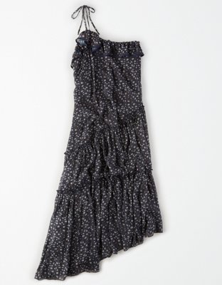 Женские платья American Eagle AE Studio One Shoulder Tiered Maxi Dress — фото 2