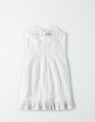 Женские платья American Eagle AE Studio Tie Front Tube Mini Dress — фото 3