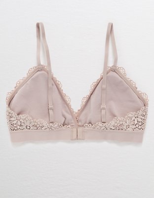 Aerie Ribbed Lace Padded Bralette