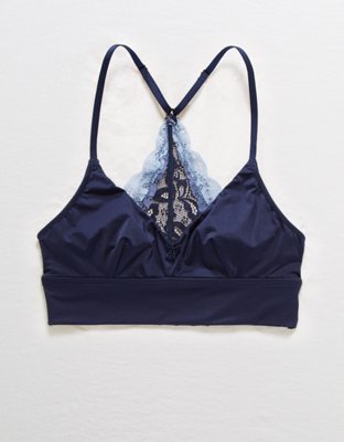 Lace Triangle, Halter, Racerback and Padded Bralettes for Women Aerie